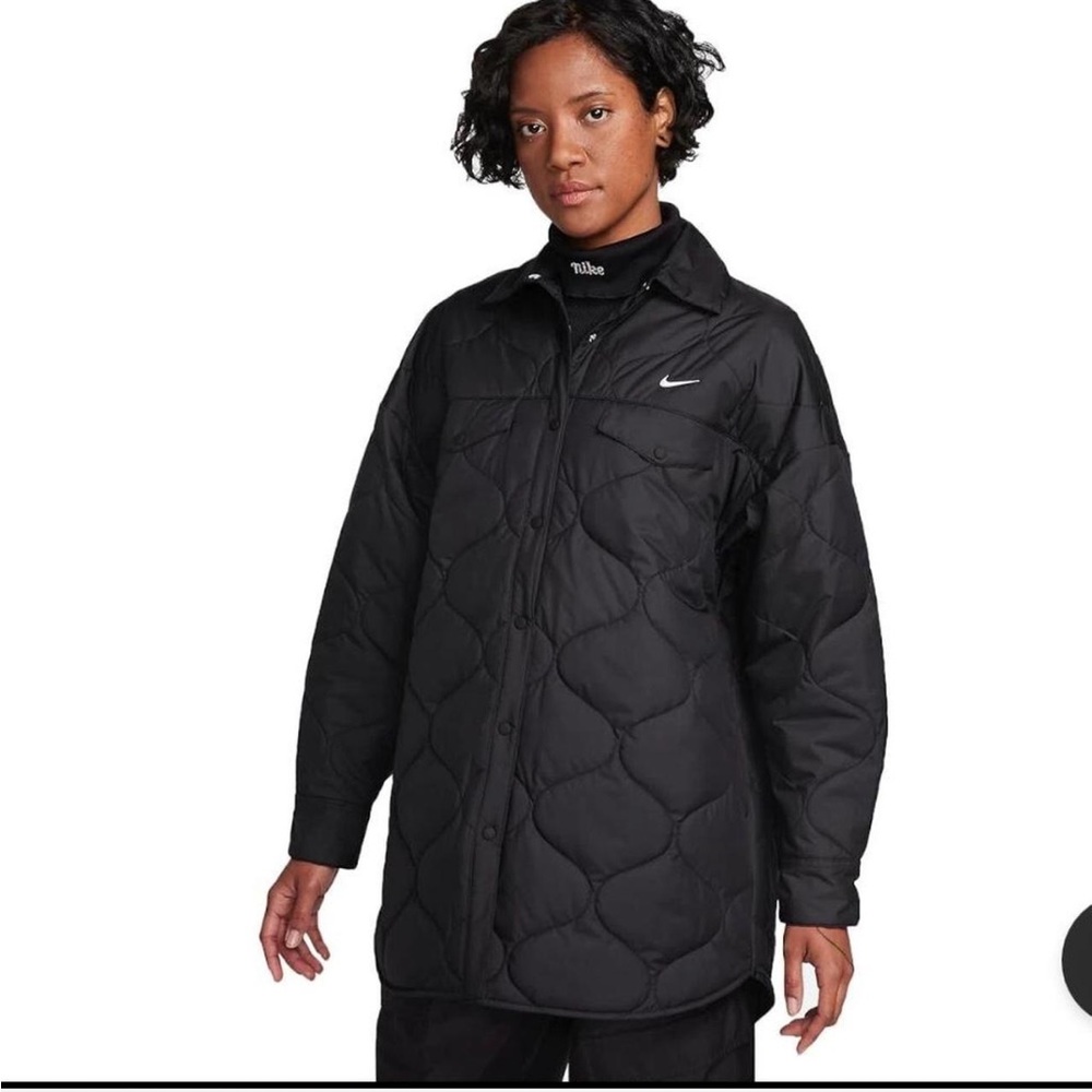 Nike Women’s Black Quilted Jacket